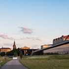 Panorama im Sonnenuntergang