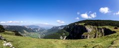 Panorama im Vercors (Col de La Bataille)