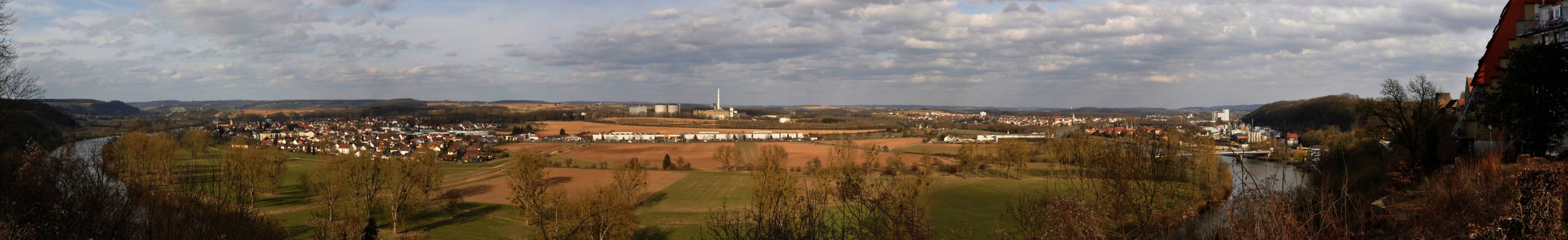 Panorama in Bad-Wimpfen