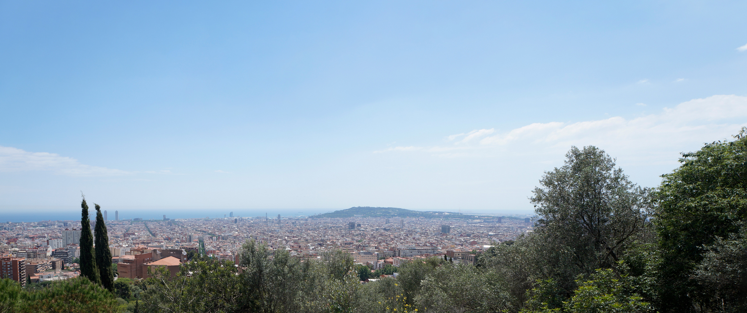 Panorama in Barcelona