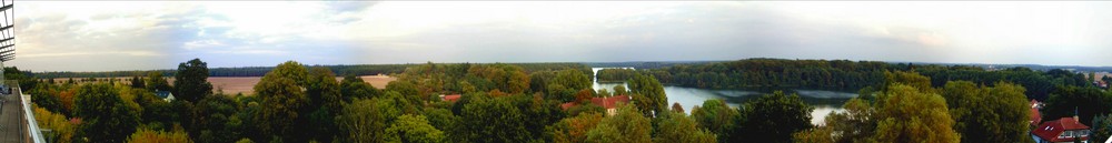 Panorama in Brandenburg, 9 Fotos, ca. 150 Grad