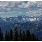 panorama in den Alpen