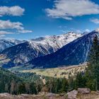 Panorama in den Südtiroler Berge