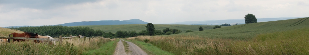 Panorama in der Nähe des Hildesheimer Waldes
