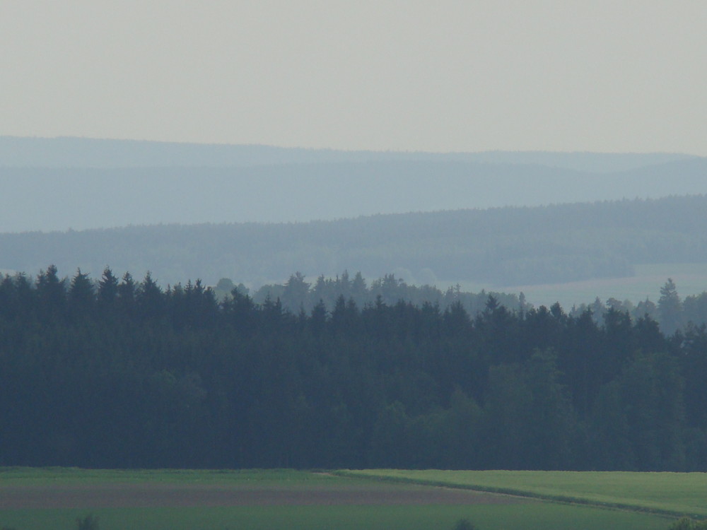 Panorama in der Oberpfalz