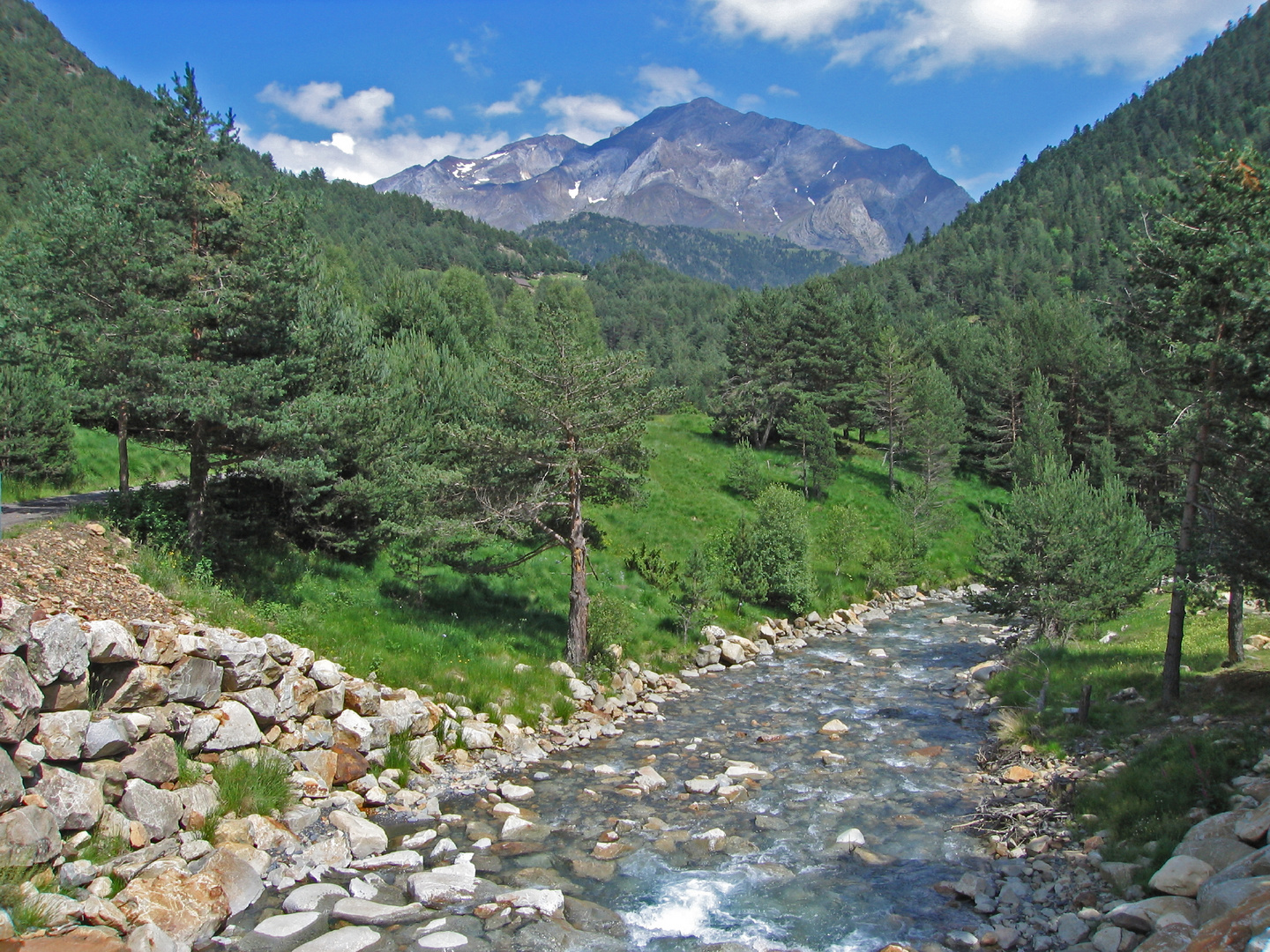 Panorama in  der Region vom Benasquetal 