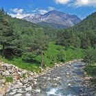 Panorama in  der Region vom Benasquetal 