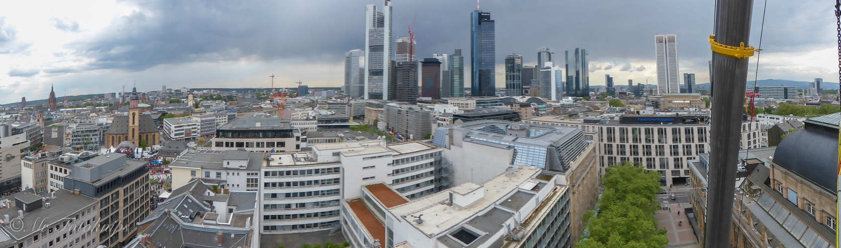 Panorama in Frankfurt