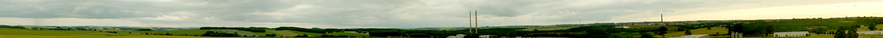 Panorama in Mittelsachsen