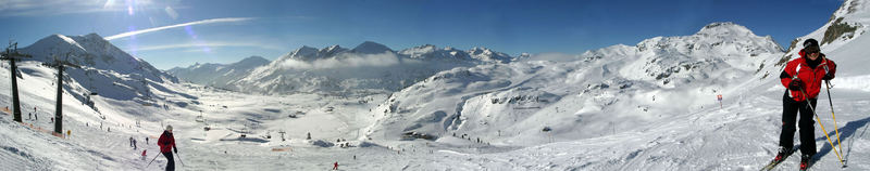 Panorama in Obertauern