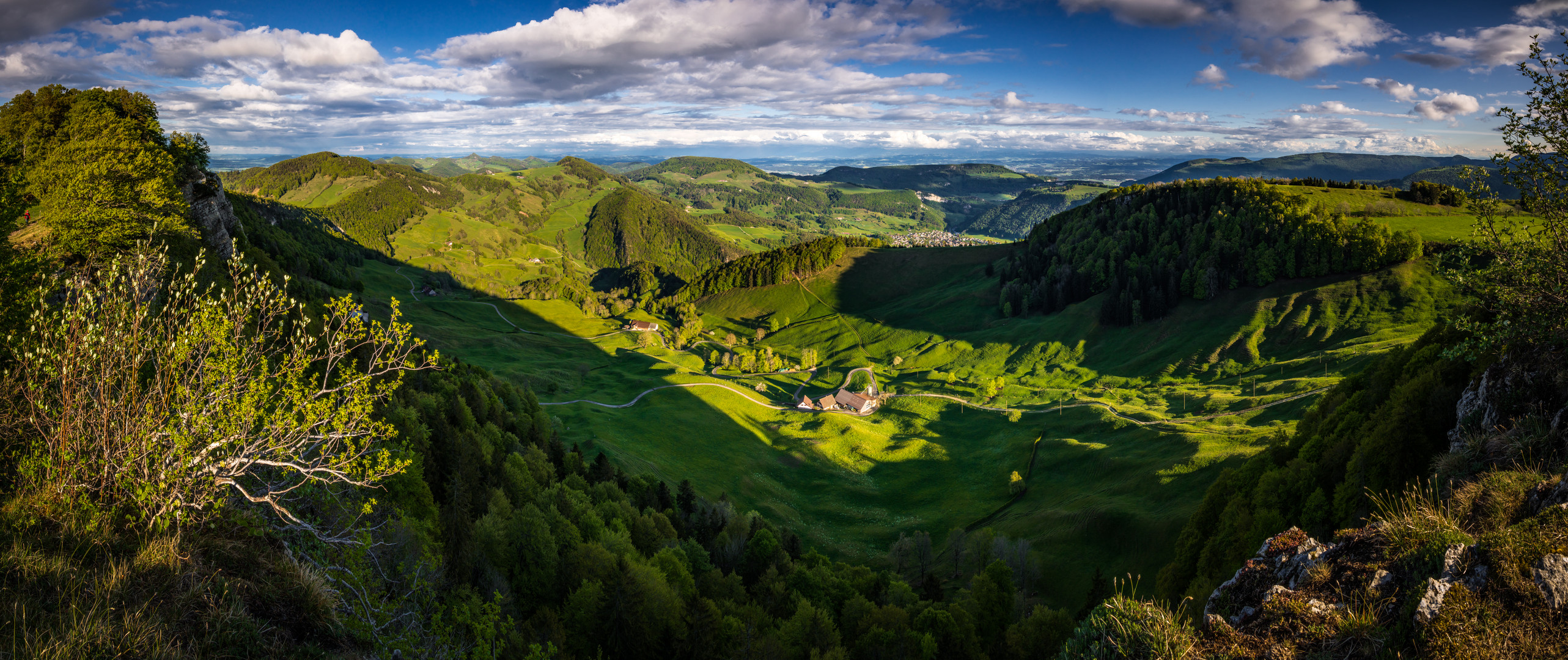 Panorama ins Mittelland