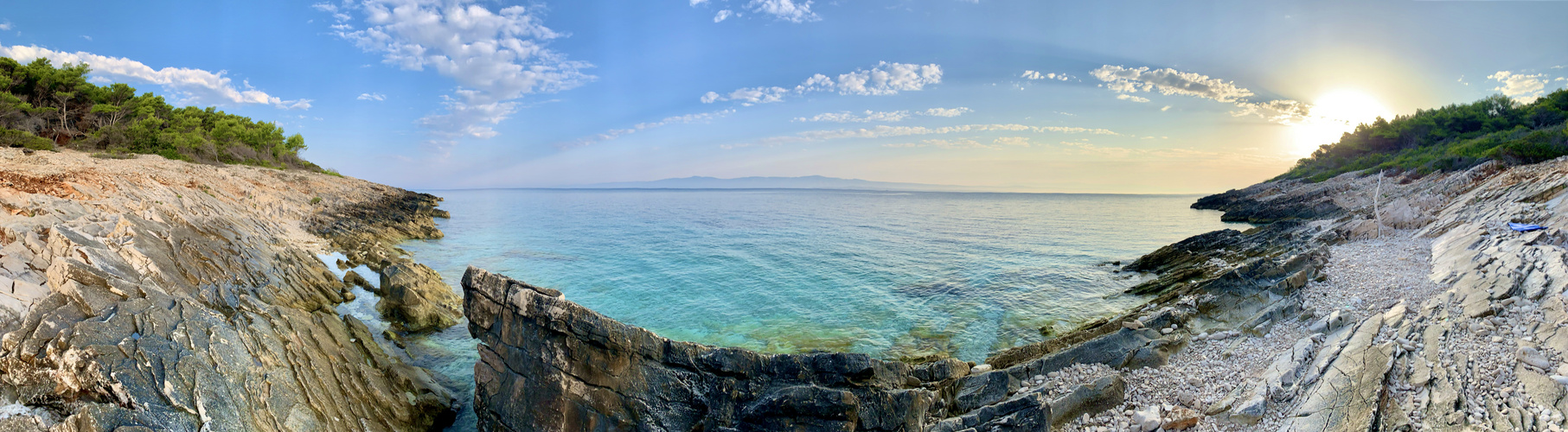 Panorama Insel Korkula, Kroatien 