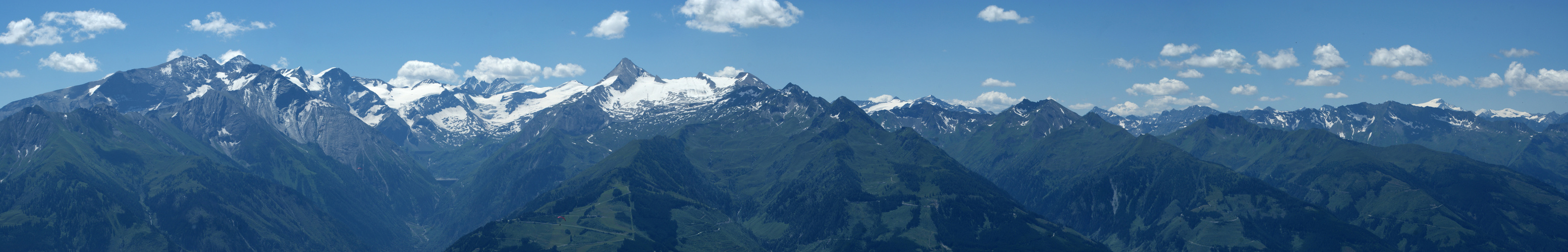 Panorama (Kitzsteinhorn, Großglockner,...)