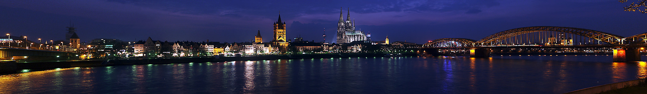 Panorama Köln 280 kb von Achim Blum