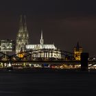 Panorama Köln bei Nacht