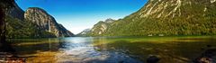 Panorama Königssee von St. Bartholomä aus