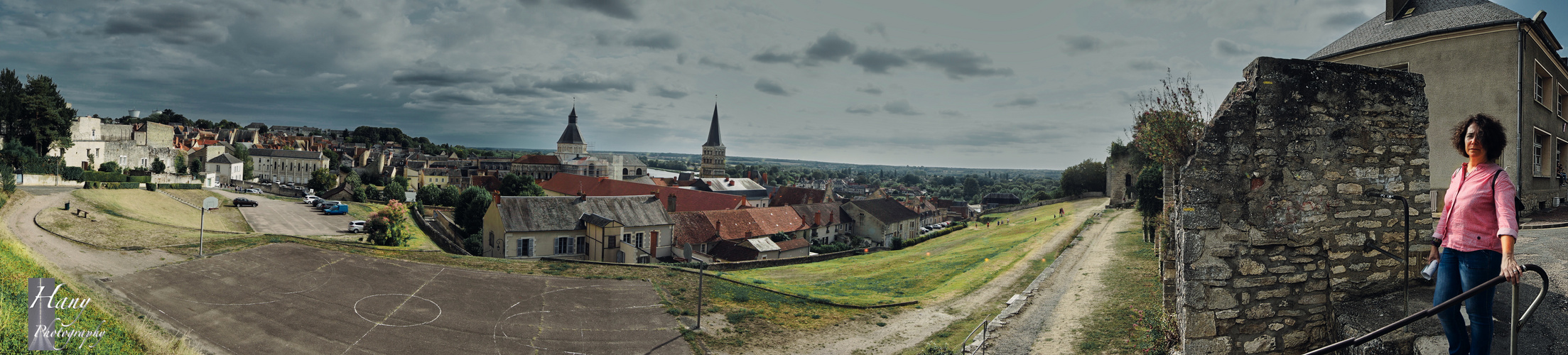 Panorama, La Charité sur Loire.