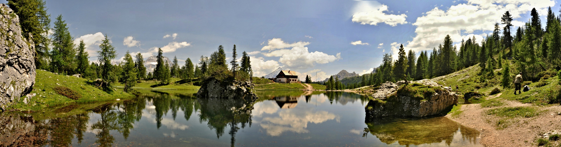 panorama : Lago Federa