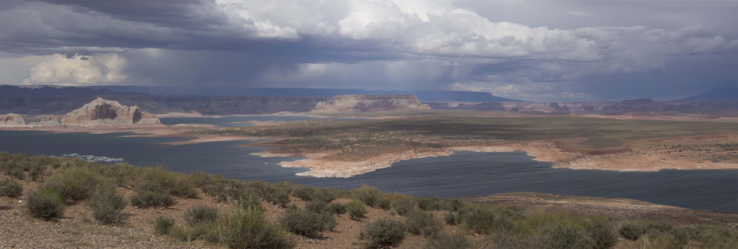 Panorama lake Powell