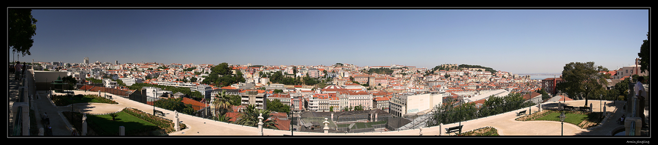 Panorama Lissabon