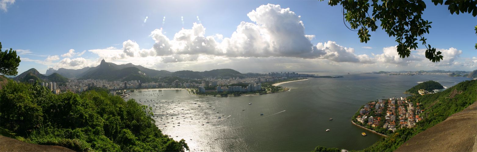 Panorama made on Morro da Urca