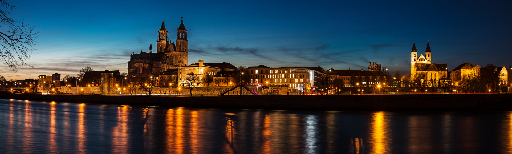 Panorama Magdeburger Altstadt 2