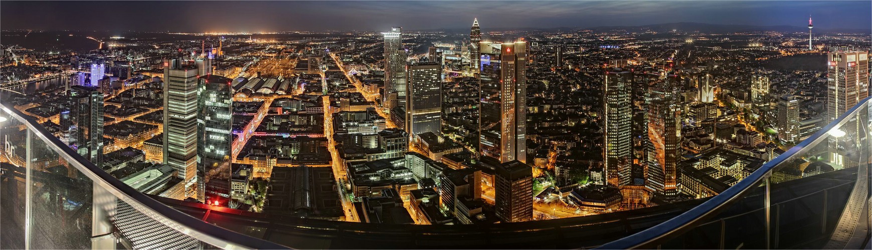 Panorama Maintower - Blick Richtung Südwesten