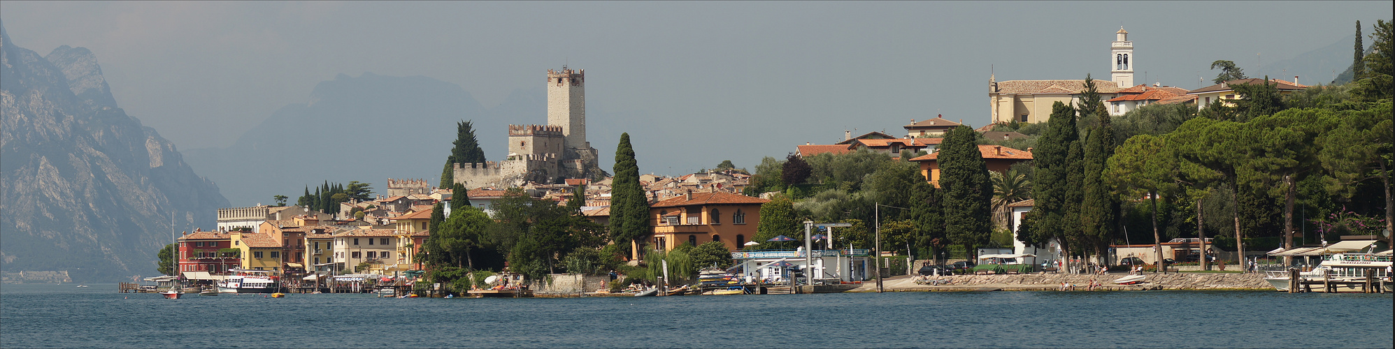 Panorama Malcesine ( Gardasee )