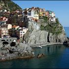 Panorama Manarola in den Cinque Terre