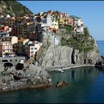 Panorama Manarola in den Cinque Terre