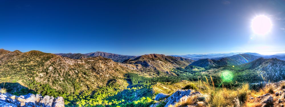 Panorama Marbella Spanien von El Staibre 