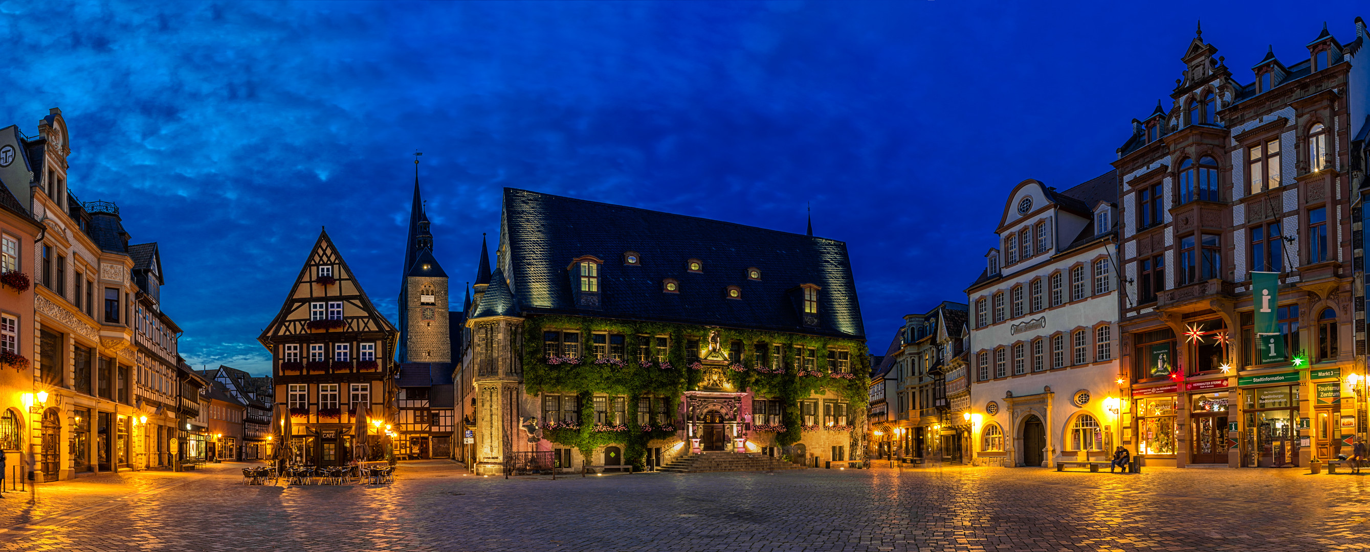 Panorama Markt Quedlinburg