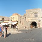 Panorama Marktplatz Altstadt von Rhodos