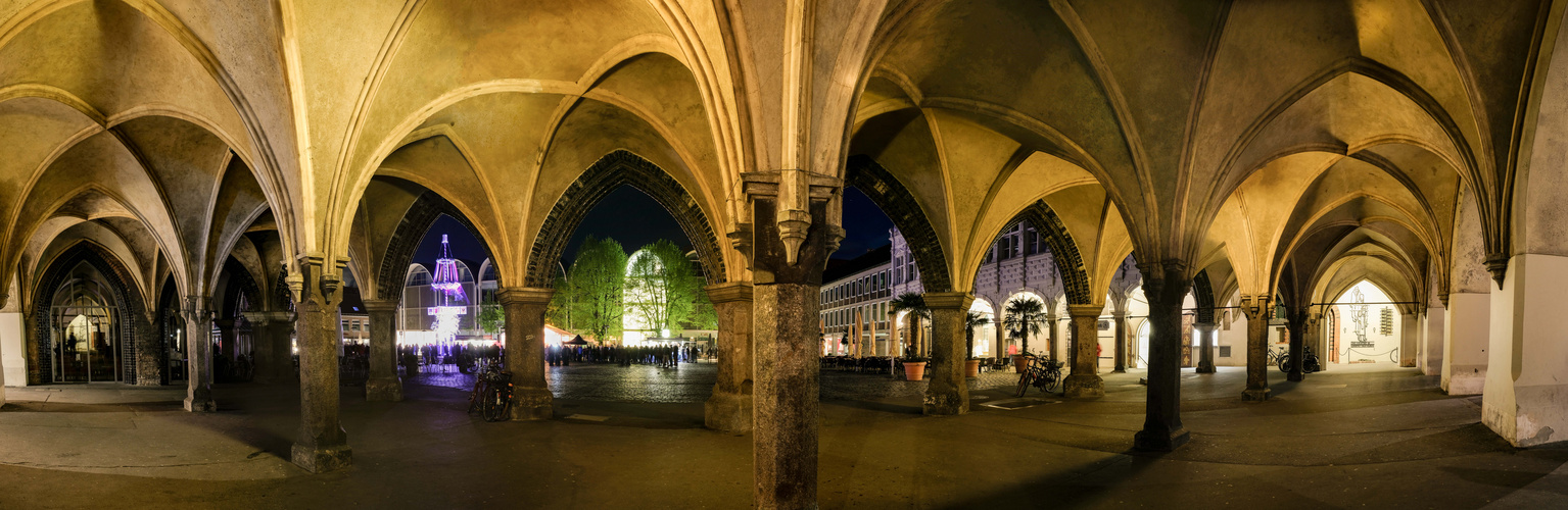 Panorama Marktplatz Arkaden