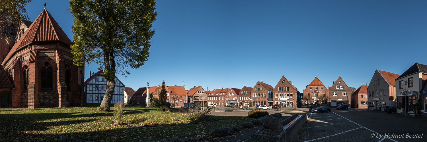 Panorama Marktplatz Dahlenburg