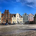 Panorama - Marktplatz - Wismar