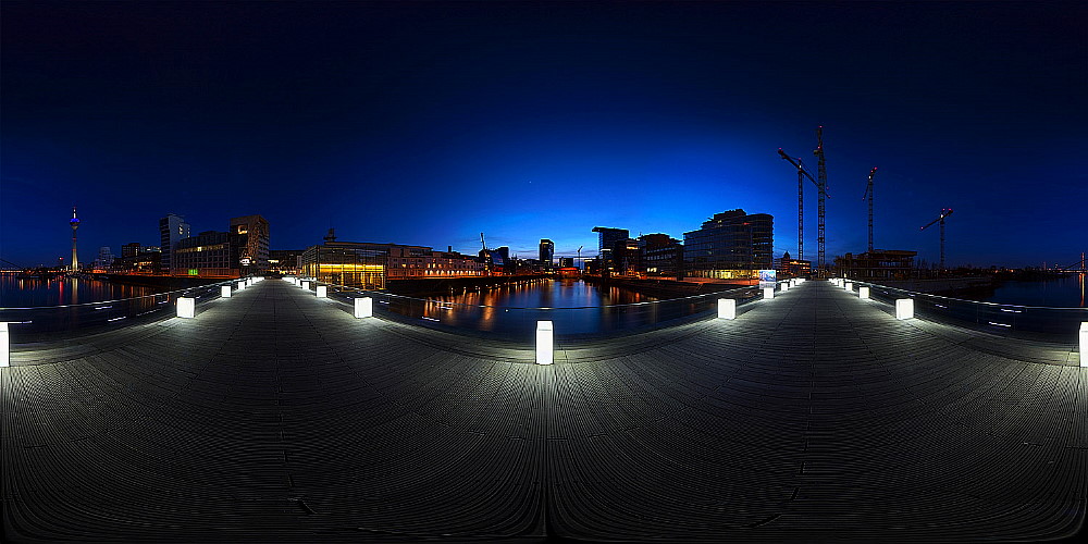 Panorama Medienhafen Düsseldorf