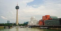 Panorama Medienhafen Düsseldorf