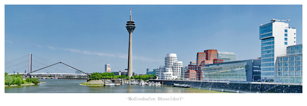 Panorama Medienhafen Düsseldorf