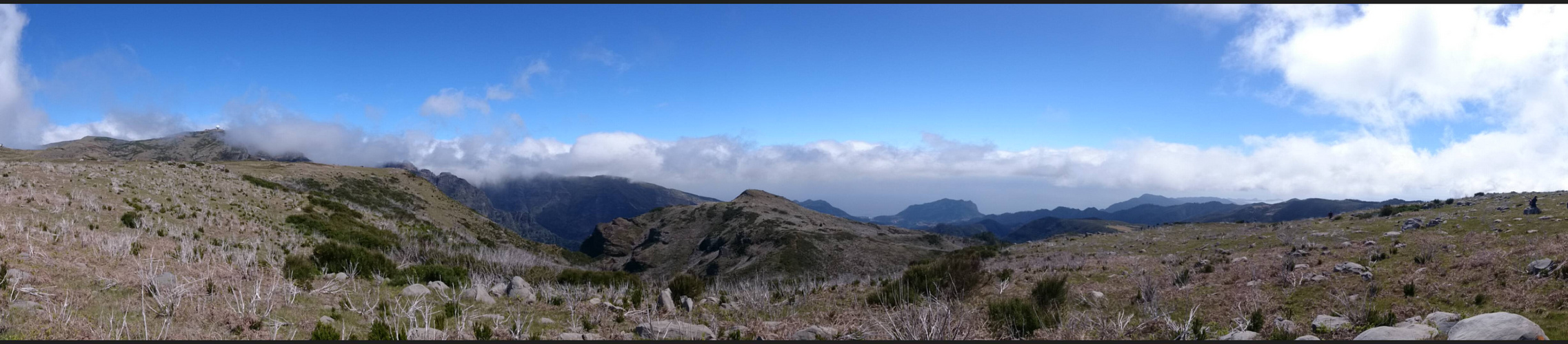 Panorama mit Blick auf Pico do Arieiro