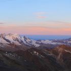 Panorama mit Matterhorn in der Mitte