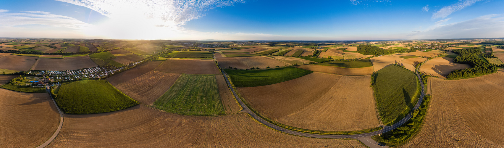 Panorama mit meiner fliegenden Kamera