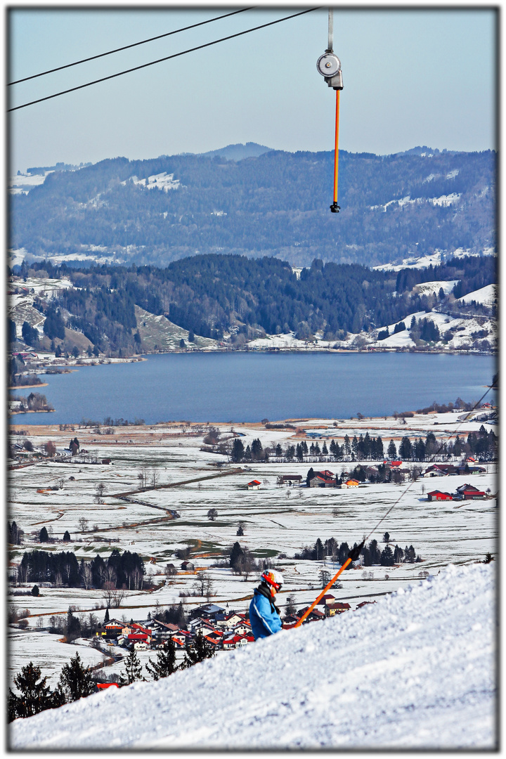 Panorama mit  Querverkehr