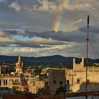 Panorama mit Regenbogen