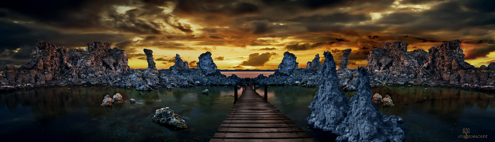 Panorama Mono-Lake