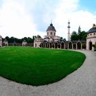 Panorama Moschee im Schwetzinger Schlossgarten 