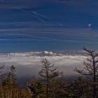 Panorama Mt. Fuji - Blick nach Süden (Rechts die Hänge des Fuji)