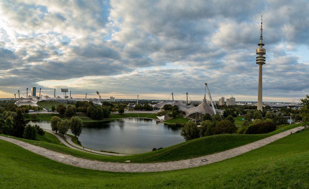 Panorama Münchner Olympiapark