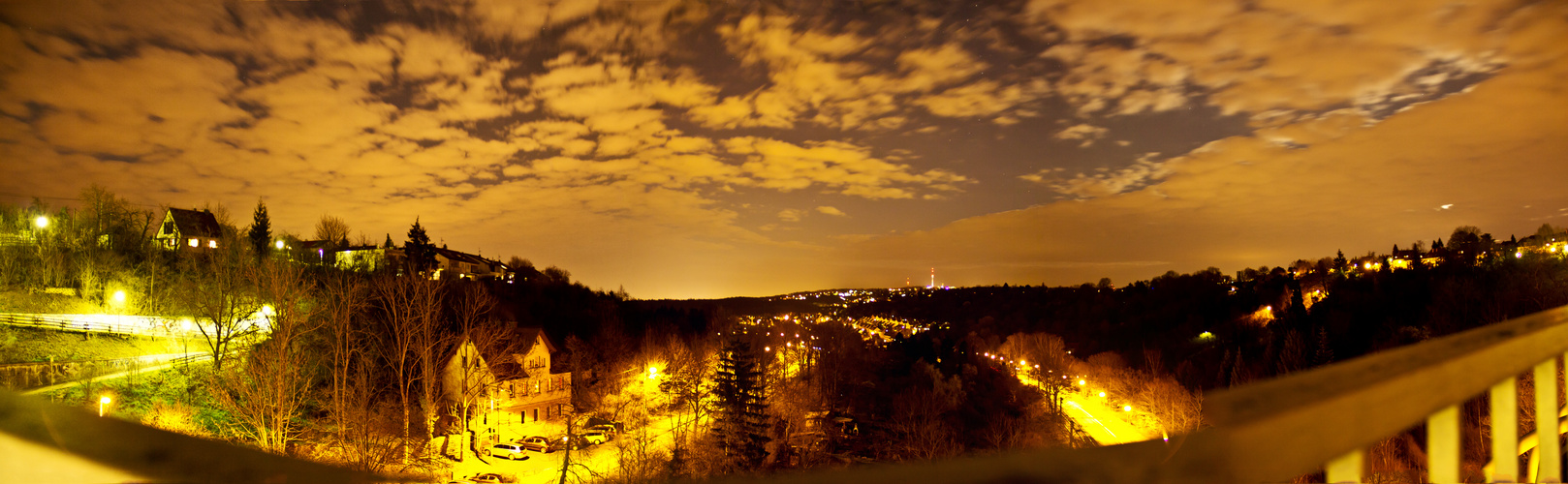 Panorama: Nacht über Stuttgart #2