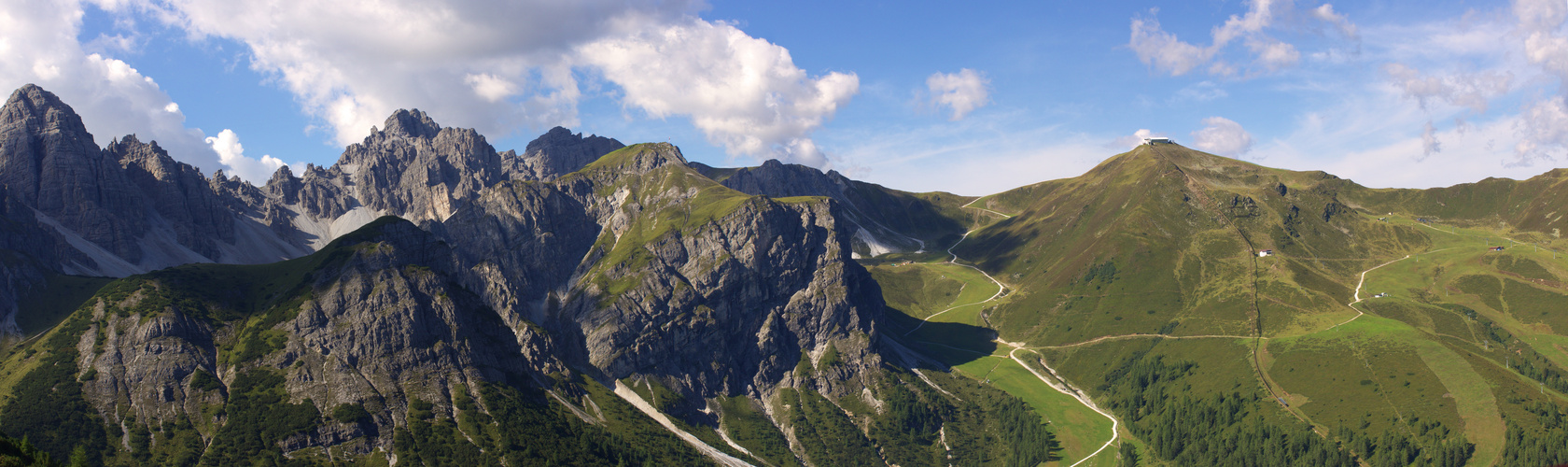 Panorama nahe Innsbruck